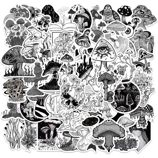 50pcs gothic stickers waterproof vinyl stickers perfect for lapphone car skateboard black white punk mushroom toy decals
50pcs gothic stickers waterproof vinyl stickers perfect for lapphone car skateboard black white punk mushroom toy decals