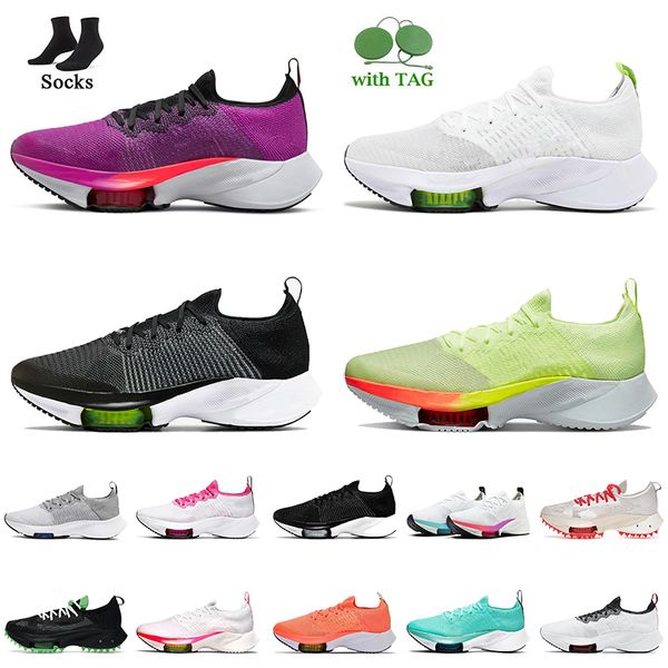 2022 women mens zoomx running shoes with socks zooms tempo next% fly knit runner sneakers purple barely volt black white racer blue trainers, White;red
2022 women mens zoomx running shoes with socks zooms tempo next% fly knit runner sneakers purple barely volt black white racer blue trainers, White;red