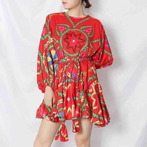 casual dresses 2022 women's round neck lantern sleeve holiday printed high waist lace up ruffle dress xyhx, Black;gray
casual dresses 2022 women's round neck lantern sleeve holiday printed high waist lace up ruffle dress xyhx, Black;gray