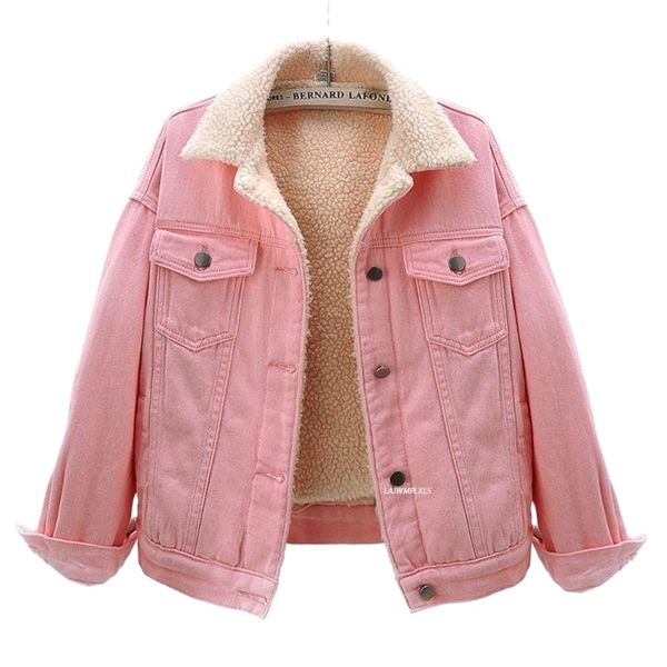 women's down & parkas denim jacket women padded thick velvet 2021 winter warm solid outerwear long sleeve vintage short coat f36k#, Black
women's down & parkas denim jacket women padded thick velvet 2021 winter warm solid outerwear long sleeve vintage short coat f36k#, Black