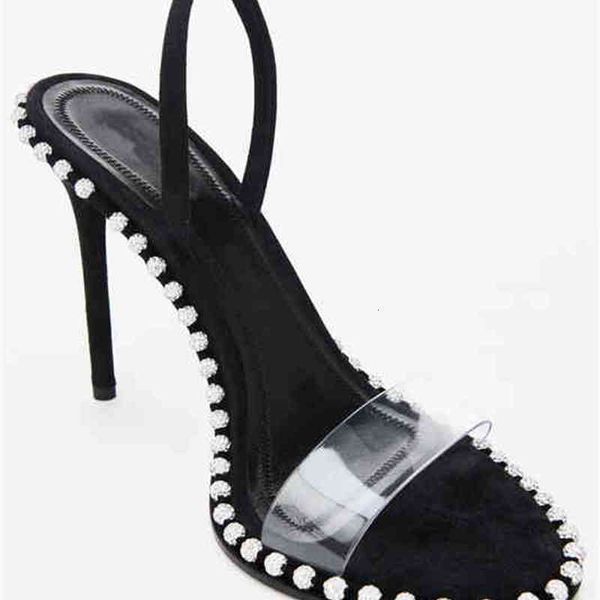 agrade real leather studded sling back sandals nova high heels size 34 to 40 4uai, Black
agrade real leather studded sling back sandals nova high heels size 34 to 40 4uai, Black