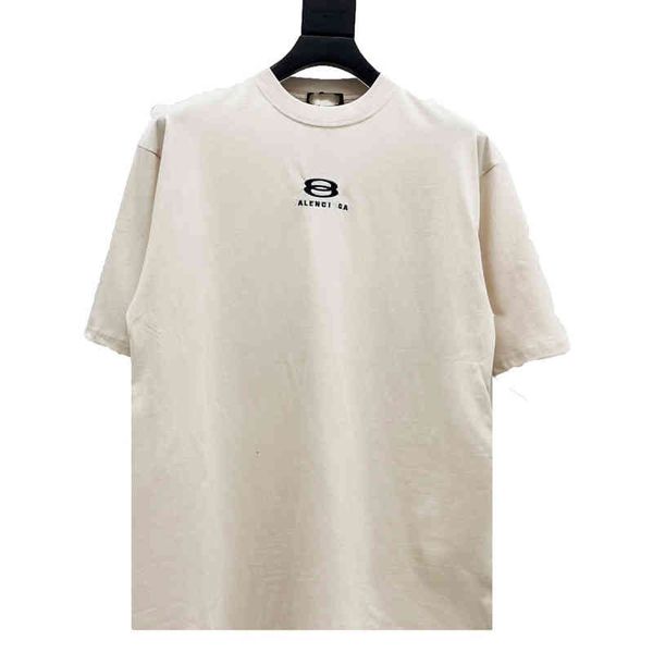 men's t-shirts high version summer paris b home double ring letter printed loose men's and women's short sleeved t-shirt, White;black
men's t-shirts high version summer paris b home double ring letter printed loose men's and women's short sleeved t-shirt, White;black