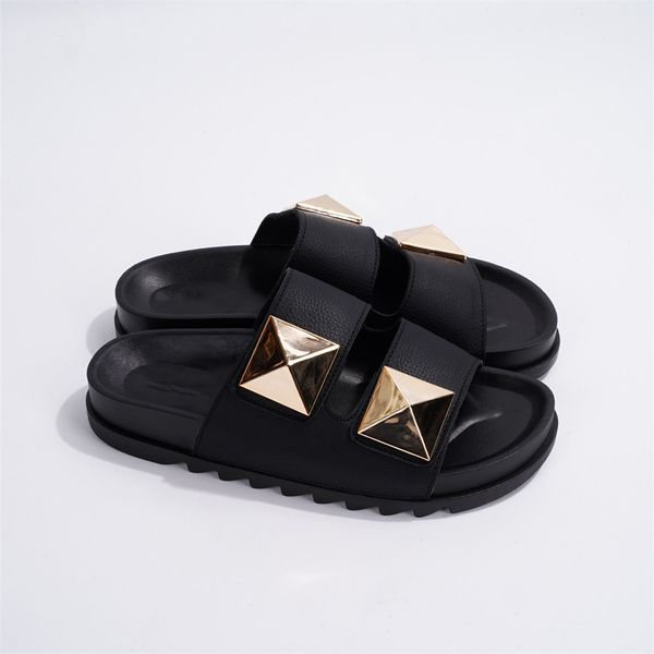 home designer shoes double button flat bottom sandals fashion increase black slippers thick bottom outdoor indoor wear slipper size 36-41, Blue;gray
home designer shoes double button flat bottom sandals fashion increase black slippers thick bottom outdoor indoor wear slipper size 36-41, Blue;gray