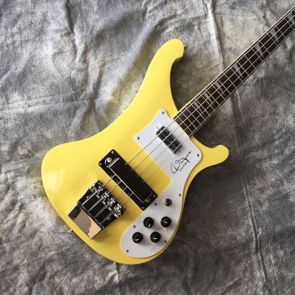 ricken 4 strings 4003 chris squire signature cream electric bass guitar neck thru body,yellow
ricken 4 strings 4003 chris squire signature cream electric bass guitar neck thru body,yellow