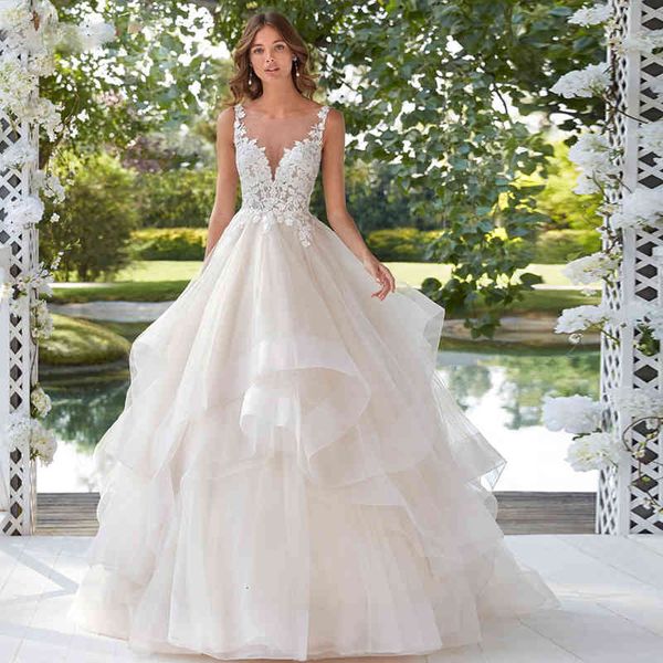 ball gown wedding dresses double shoulder wedding dress mori series bride' canopy skirt, large backless travel pography, small tail so, White
ball gown wedding dresses double shoulder wedding dress mori series bride' canopy skirt, large backless travel pography, small tail so, White