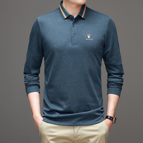 men's polos minglu spring autumn long sleeve mens shirts luxury business casual embroidery male simple slim fit man tees 3xlmen's, White;black
men's polos minglu spring autumn long sleeve mens shirts luxury business casual embroidery male simple slim fit man tees 3xlmen's, White;black