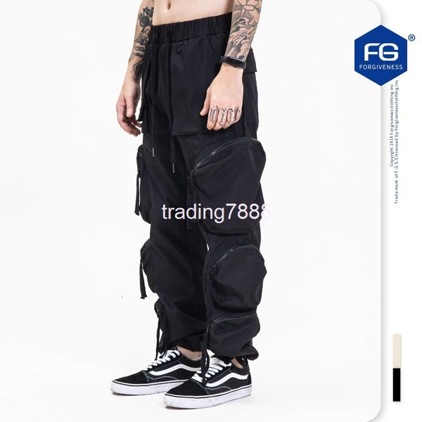 men's shorts fg menswear | autumn and winter fashion brand multi pocket high street functional casual overalls men ds9c, White;black
men's shorts fg menswear | autumn and winter fashion brand multi pocket high street functional casual overalls men ds9c, White;black
