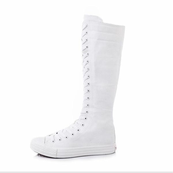 punk emo gothic women girl shoes zip lace up rock boot canvas sneaker knee high2823, Black
punk emo gothic women girl shoes zip lace up rock boot canvas sneaker knee high2823, Black