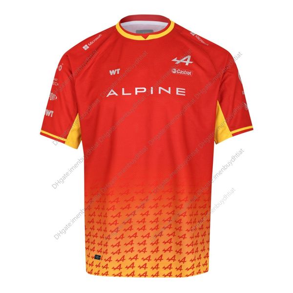 2022 f1 formula one racing team men's t shirts summer maillot alonso alpine gp spain pour homme new short sleeve fans oversized rxr2, White;black
2022 f1 formula one racing team men's t shirts summer maillot alonso alpine gp spain pour homme new short sleeve fans oversized rxr2, White;black