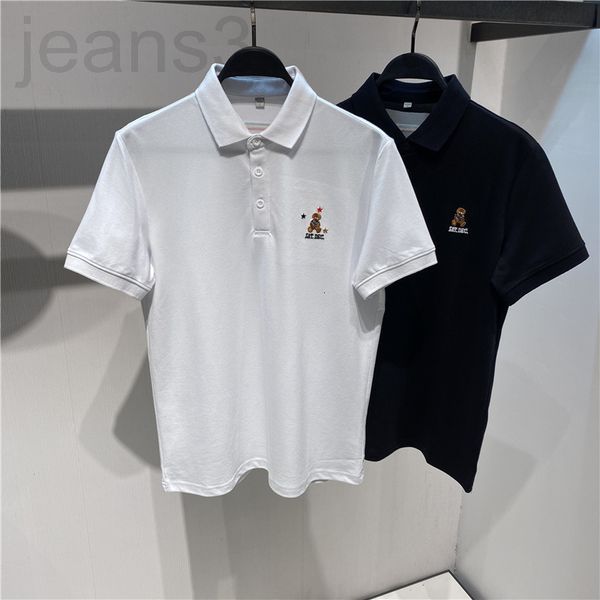 men's polos designer summer new polo shirt fashion bear embroidery men's business lapel short sleeve b1dab5559 04xx, White;black
men's polos designer summer new polo shirt fashion bear embroidery men's business lapel short sleeve b1dab5559 04xx, White;black