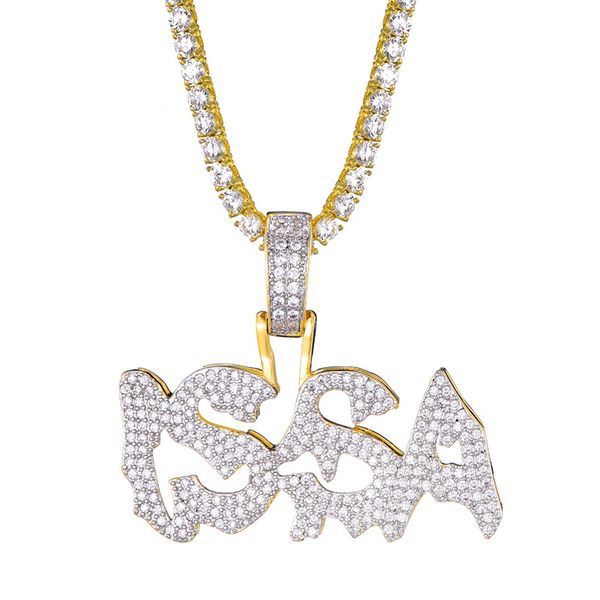 chains hip hop iced out issa letter pendent 18k gold plated chain necklace for men women, Silver
chains hip hop iced out issa letter pendent 18k gold plated chain necklace for men women, Silver