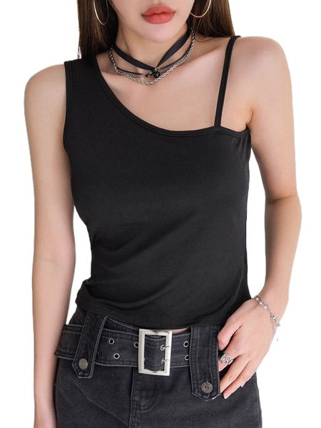 dazy solid a.symmetrical n.eck t.op p8z6#, White
dazy solid a.symmetrical n.eck t.op p8z6#, White