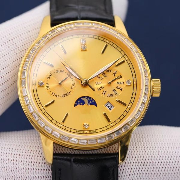 tw 9100 movement designer watches diamond watch 40mm automatic imported mechanical movement leather strap waterproof 50m c4, Slivery;brown
tw 9100 movement designer watches diamond watch 40mm automatic imported mechanical movement leather strap waterproof 50m c4, Slivery;brown