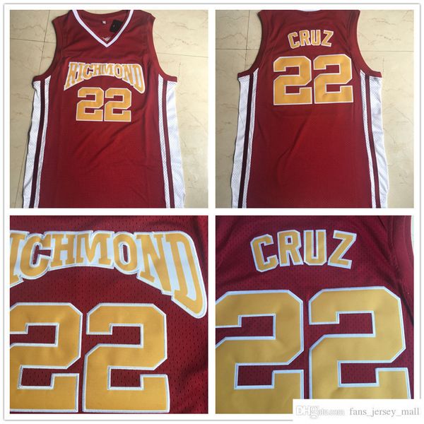 stitched ncaa mens timo cruz college basketball jerseys 22 richmond high coach carter movie stitched red jersey shirts size s-2xl, Black
stitched ncaa mens timo cruz college basketball jerseys 22 richmond high coach carter movie stitched red jersey shirts size s-2xl, Black