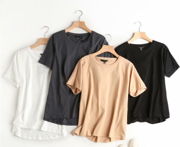 tangada women khaki basic cotton t shirt short sleeve o neck tees ladies casual tee shirt street wear top, White
tangada women khaki basic cotton t shirt short sleeve o neck tees ladies casual tee shirt street wear top, White