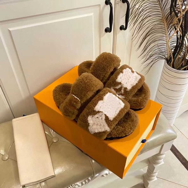 2022 designer luxury paseo flat comfort slippers slipper wool slide winter real fur fluffy furry letters sandals warm comfortable slides fuz, Black
2022 designer luxury paseo flat comfort slippers slipper wool slide winter real fur fluffy furry letters sandals warm comfortable slides fuz, Black