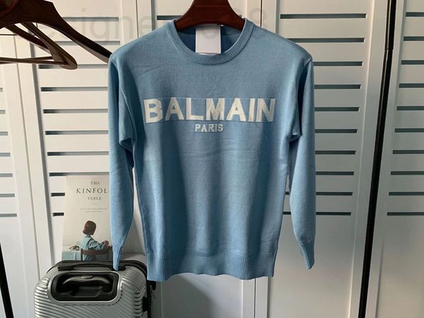 women's knits & tees designer autumn and winter new balman jacquard letter cotton long sleeved sweater for lovers 1z5l, White
women's knits & tees designer autumn and winter new balman jacquard letter cotton long sleeved sweater for lovers 1z5l, White