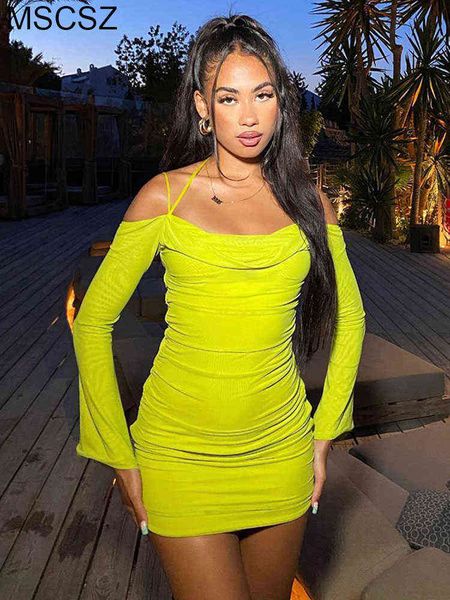 off shoulder long sleeve party dress for women halter backless ruched bodycon dress spaghetti strap cowl neck mini dress autumn t220816, Black;gray
off shoulder long sleeve party dress for women halter backless ruched bodycon dress spaghetti strap cowl neck mini dress autumn t220816, Black;gray