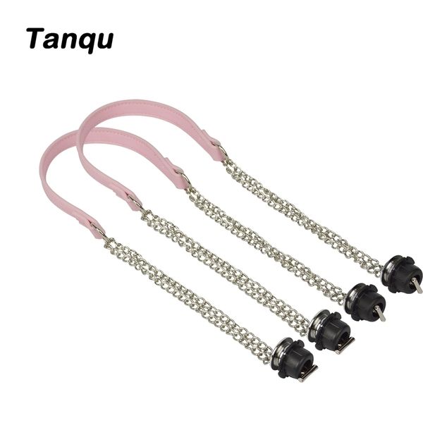 new tanqu 1 pair obag silver long double chain with metal plating screw for obag handle o bag women bag shoulder handbag 210302, Black
new tanqu 1 pair obag silver long double chain with metal plating screw for obag handle o bag women bag shoulder handbag 210302, Black