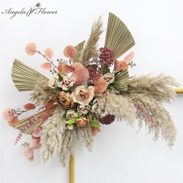 decorative flowers & wreaths custom luxury rose orchid semicircle floral arrangement wedding arch decoration backdrop flower wall 239e
decorative flowers & wreaths custom luxury rose orchid semicircle floral arrangement wedding arch decoration backdrop flower wall 239e