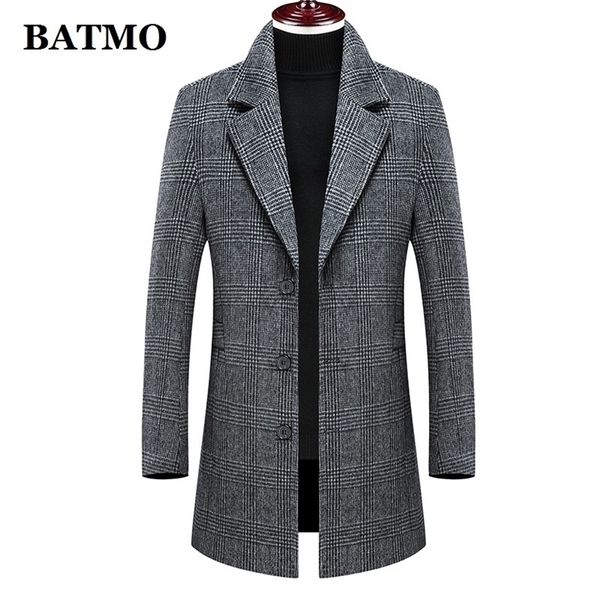 batmo new arrival winter wool plaid trench coat menmen's wool casual jacketsplussize m4xl 898 201120, Black
batmo new arrival winter wool plaid trench coat menmen's wool casual jacketsplussize m4xl 898 201120, Black