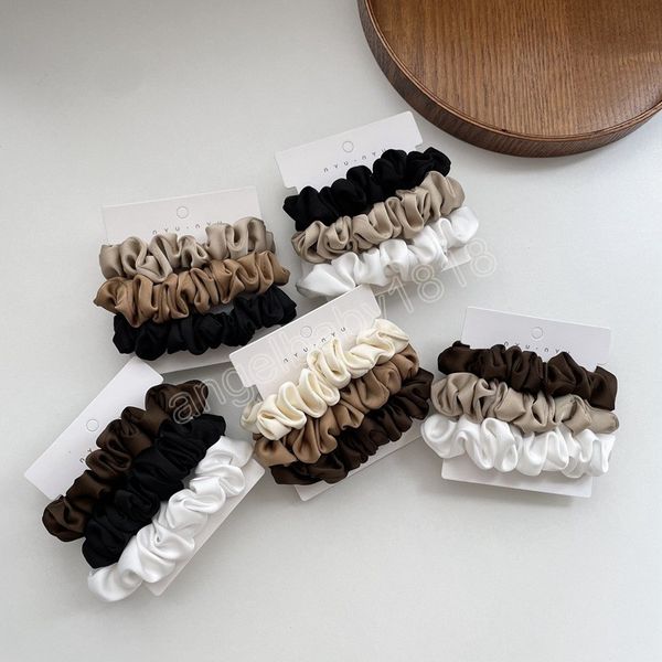 3pcs pure satin skinnies small scrunchie set hair bow ties ropes bands skinny scrunchy elastics ponytail holders for women girls, Slivery;white
3pcs pure satin skinnies small scrunchie set hair bow ties ropes bands skinny scrunchy elastics ponytail holders for women girls, Slivery;white