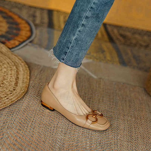 sandals french simple metal buckle square head single shoes women's flat bottomed spring and summer shallow mouth low heel doudou bcon, Black
sandals french simple metal buckle square head single shoes women's flat bottomed spring and summer shallow mouth low heel doudou bcon, Black