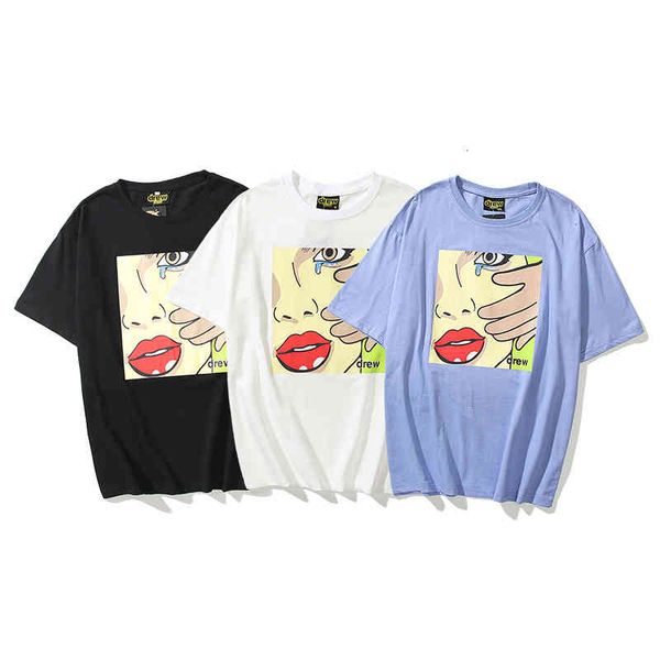 men's t-shirts spring and summer fashion br smiling face girl tears pattern short sleeve men's women's same batch, White;black
men's t-shirts spring and summer fashion br smiling face girl tears pattern short sleeve men's women's same batch, White;black