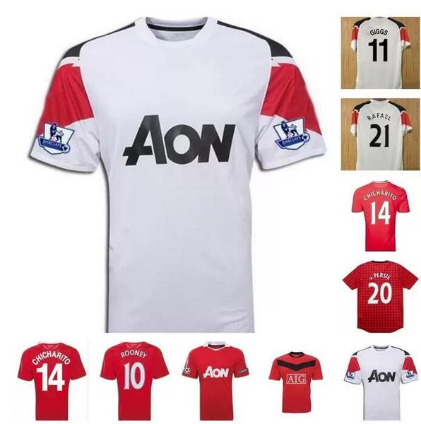 2009 2010 2011 2012 2013 man berbatov rooney pogba giggs retro soccer jersey 09 10 11 12 13 home away owen scholes chicharito vintage classi, Black;yellow
2009 2010 2011 2012 2013 man berbatov rooney pogba giggs retro soccer jersey 09 10 11 12 13 home away owen scholes chicharito vintage classi, Black;yellow