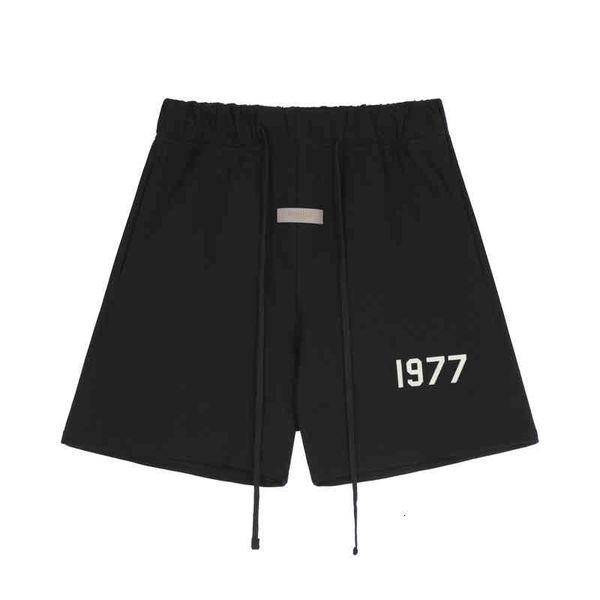 men's shorts fog ss22 double thread essential flocking 1977 drawstring high street 507#, White;black
men's shorts fog ss22 double thread essential flocking 1977 drawstring high street 507#, White;black