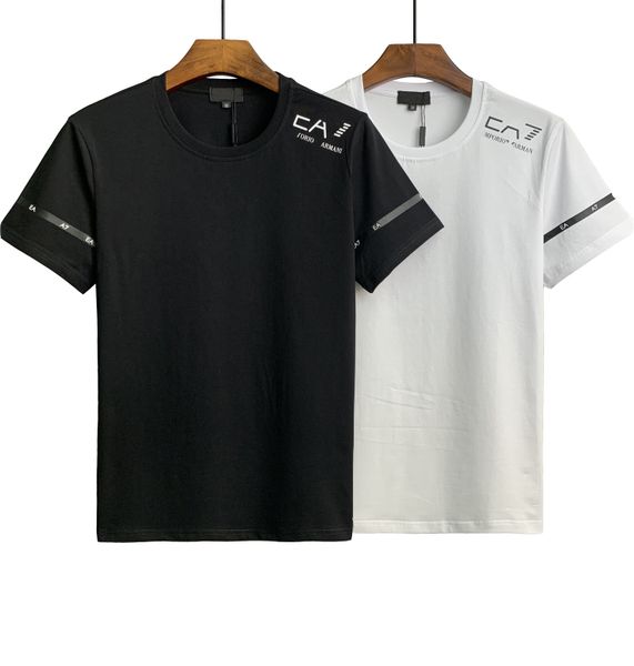 luxury casual mens t shirt new wear designer short sleeve 100% cotton wholesale black and white size, White;black
luxury casual mens t shirt new wear designer short sleeve 100% cotton wholesale black and white size, White;black