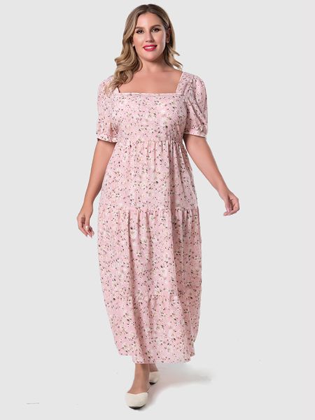 plus size 2022 floral print women dress female long sleeve vintage chiffon square collar office lady shirt dress summer vestidos, Black
plus size 2022 floral print women dress female long sleeve vintage chiffon square collar office lady shirt dress summer vestidos, Black
