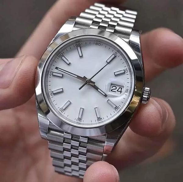 men's watch datejust trendy gold inlaid stainless steel bracelet sapphire glass roman numeral dial 2813 automatic movement mechanical m, Slivery;brown
men's watch datejust trendy gold inlaid stainless steel bracelet sapphire glass roman numeral dial 2813 automatic movement mechanical m, Slivery;brown