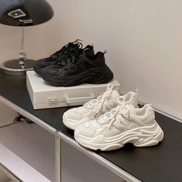 dress shoes designer han fan'er thick soled dad shoes, women's fashion, versatile, elevated light running net red super new casual, Black
dress shoes designer han fan'er thick soled dad shoes, women's fashion, versatile, elevated light running net red super new casual, Black