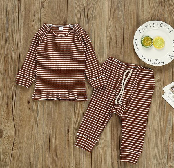 baby knitted stripe clothing sets knit pits long sleeve + bow pants 2pcs/set outfits fashion boutique kids, White
baby knitted stripe clothing sets knit pits long sleeve + bow pants 2pcs/set outfits fashion boutique kids, White