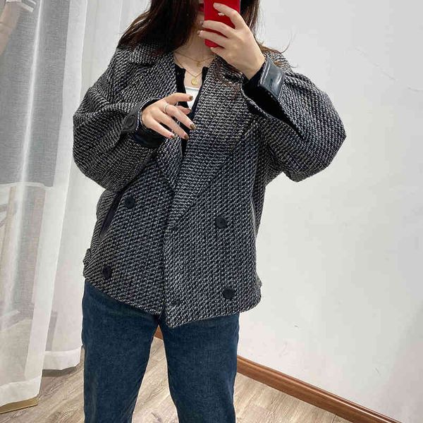 women's jackets fadan m family french style minority loose and versatile jacket tweed women's autumn winter short kk3w, Black;brown
women's jackets fadan m family french style minority loose and versatile jacket tweed women's autumn winter short kk3w, Black;brown