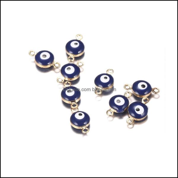 charms jewelry findings components 100pcs/lot 11x7mm fashion blue evil eye beads charm connectors fit bracelets di dhb3h, Bronze;silver
charms jewelry findings components 100pcs/lot 11x7mm fashion blue evil eye beads charm connectors fit bracelets di dhb3h, Bronze;silver