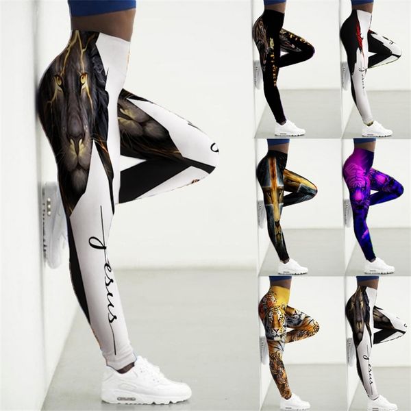 legging high waist 3d tiger printed yoga pants tights gym clothing animals workout leggings fitness leggins ladies legins 220713, Black
legging high waist 3d tiger printed yoga pants tights gym clothing animals workout leggings fitness leggins ladies legins 220713, Black