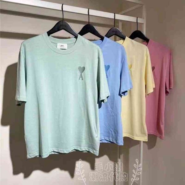 designerfrench paris fashion brand love embroidery macarone short sleeve t-shirt loose version for men and women, White;black
designerfrench paris fashion brand love embroidery macarone short sleeve t-shirt loose version for men and women, White;black