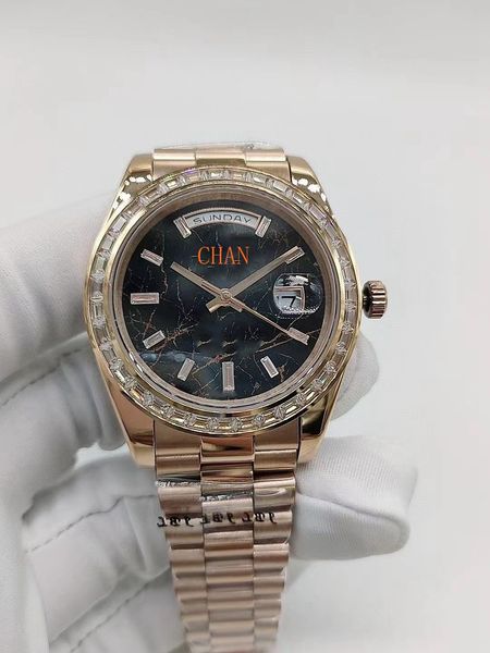 2022 new men's diamond fashion watch 41mm automatic mechanical movement stainless steel strap diamond wristwatch, Slivery;brown
2022 new men's diamond fashion watch 41mm automatic mechanical movement stainless steel strap diamond wristwatch, Slivery;brown