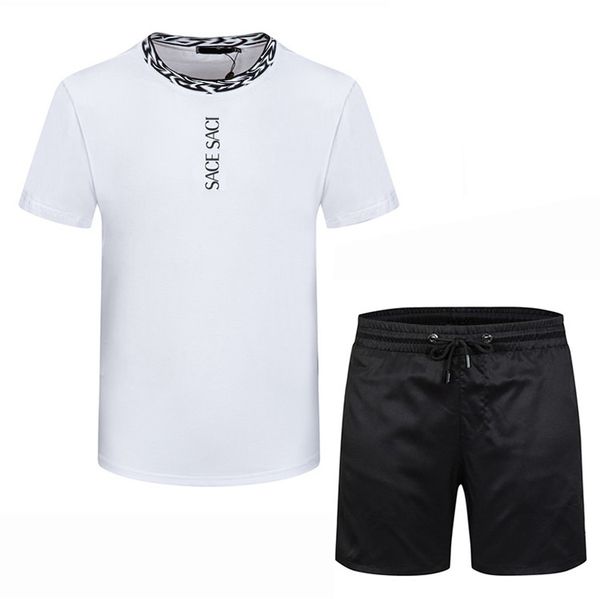 men's tracksuits summer high end luxury short-sleeved suit man woman casual clothes t-shirt + shorts 2-piece streetwear men clothing, Gray
men's tracksuits summer high end luxury short-sleeved suit man woman casual clothes t-shirt + shorts 2-piece streetwear men clothing, Gray