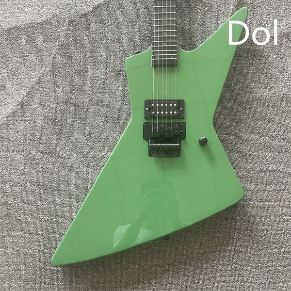 in stock special-shaped custom electric guitar full body green point fingerboard mosaic can be changed according to requirements guitars gui
in stock special-shaped custom electric guitar full body green point fingerboard mosaic can be changed according to requirements guitars gui