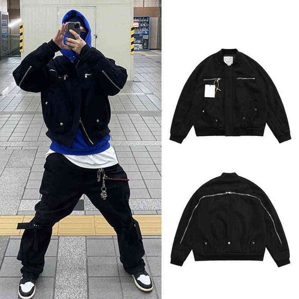 2021fw grailz zip-back fleece varsity fashion jacket men heavy fabric vintage coats bomber women jackets t220728, Black;brown
2021fw grailz zip-back fleece varsity fashion jacket men heavy fabric vintage coats bomber women jackets t220728, Black;brown