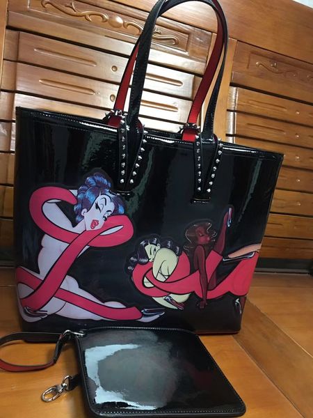 luxury designer bag shoulder rivet redbottoms handbags patent real leather evening bag for boys girls backpacks
luxury designer bag shoulder rivet redbottoms handbags patent real leather evening bag for boys girls backpacks