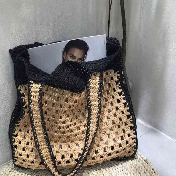 stylish lightweight beach bag evening bags country style straw handbags for women hollow basket stitching color shoulder bags female fashion
stylish lightweight beach bag evening bags country style straw handbags for women hollow basket stitching color shoulder bags female fashion