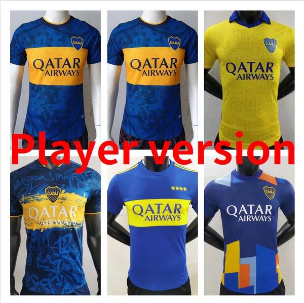 player version 21/22/23 boca juniors de rossi soccer jersey 2021 2022 2023 home away 3rd tevez carlitos maradona roman shirts salvio abila p, Black;yellow
player version 21/22/23 boca juniors de rossi soccer jersey 2021 2022 2023 home away 3rd tevez carlitos maradona roman shirts salvio abila p, Black;yellow