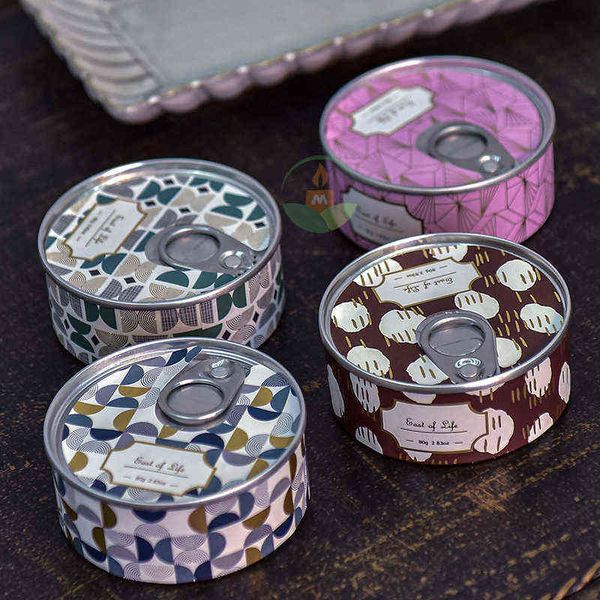 factory outlet handmade soybean wax iron cans aromatic candles household creative tinplate hand gifts
factory outlet handmade soybean wax iron cans aromatic candles household creative tinplate hand gifts