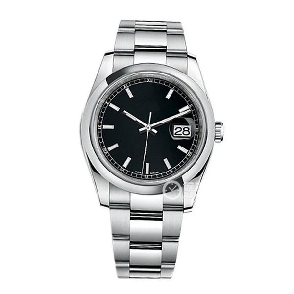 asian watch 2813 sports automatic mechanical watches 36mm black dial sapphire glass watchs 116200-72600 fashion ladies stainless steel wrist, Slivery;brown
asian watch 2813 sports automatic mechanical watches 36mm black dial sapphire glass watchs 116200-72600 fashion ladies stainless steel wrist, Slivery;brown