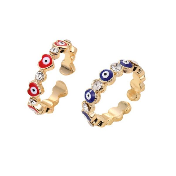 european and american personality point diamond peach heart eye ring peach devil eyes opening rings, Golden;silver
european and american personality point diamond peach heart eye ring peach devil eyes opening rings, Golden;silver