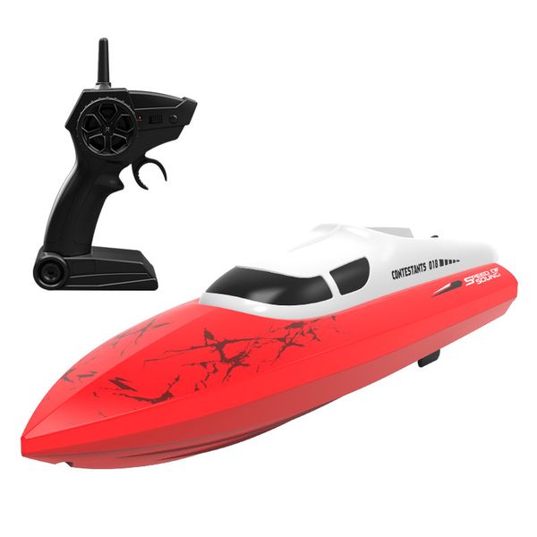 the new rc boat wireless power long endurance high speed 2.4g rechargeable speedboat water children's mini 
the new rc boat wireless power long endurance high speed 2.4g rechargeable speedboat water children's mini